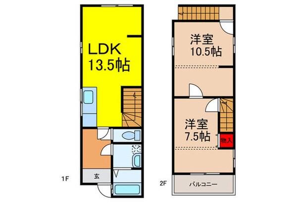 久代増田建設邸の物件間取画像